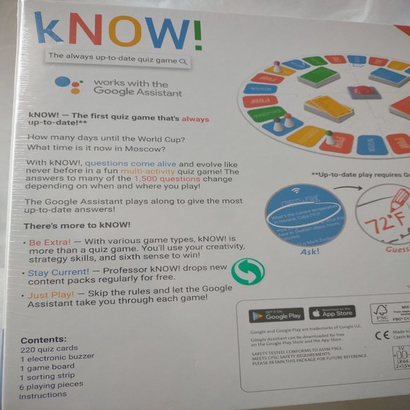 KNOW! Trivia Board Game ~ USA ~ WORLD ~ General Knowledge NWT NEW Sealed - Picture 5 of 8